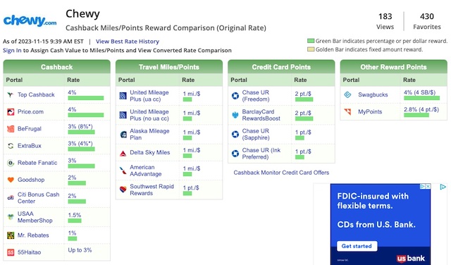 現金回贈比較網Cashback Monitor使用教學2